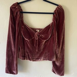 Velvet Blouse